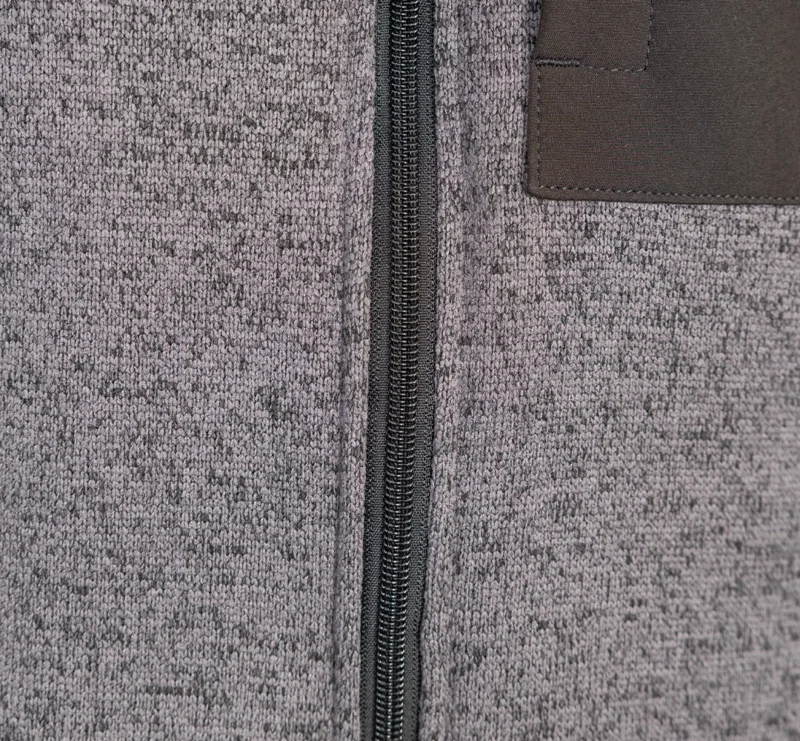 Men's Zip-Up Hoodie with Contrast Details - Image 3