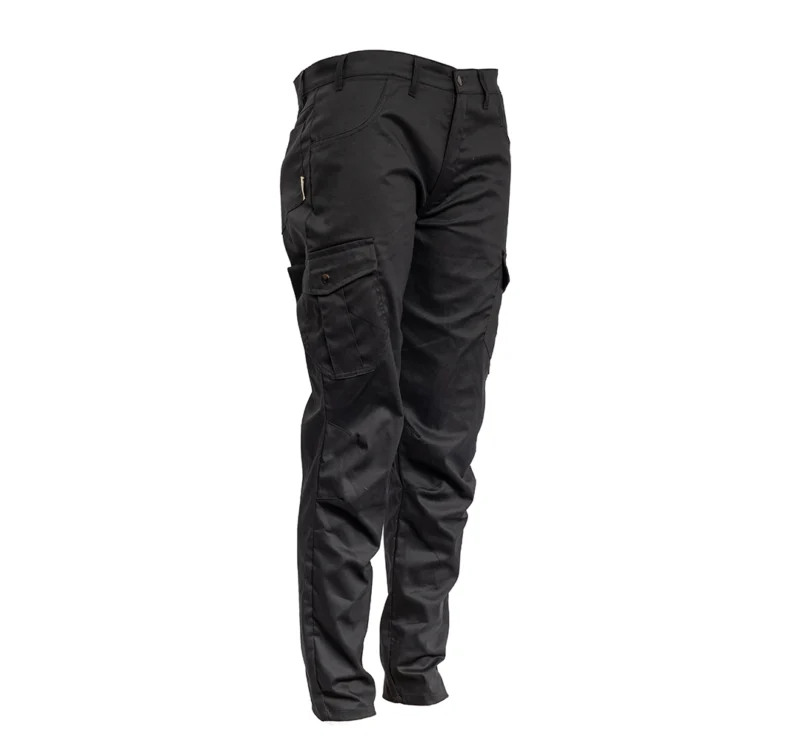 Black Work Pants with Pockets - Image 2