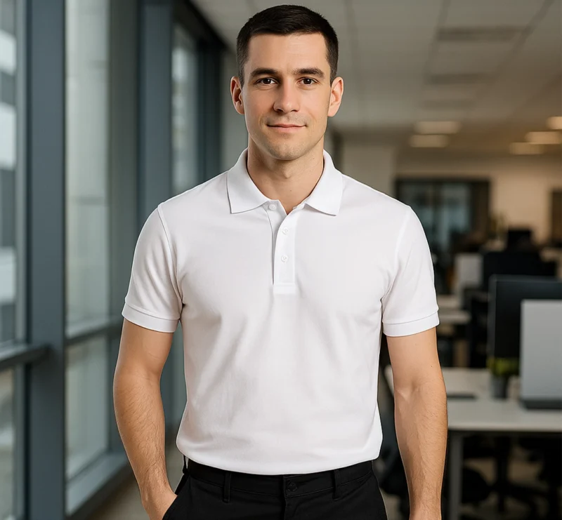 Men's Polo Shirt - Image 2